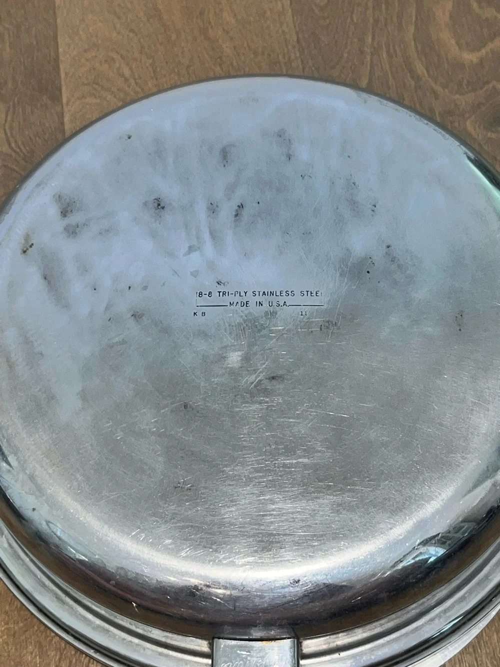 Chef’s Ware 11 Inch Stainless Steel Frying Pan w/ Insert-